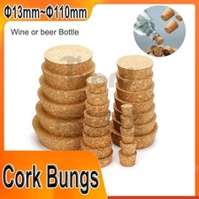 Bungs in sughero tutte le misure per vino o birra fatti in casa adatto bottiglia Demijohn diverse