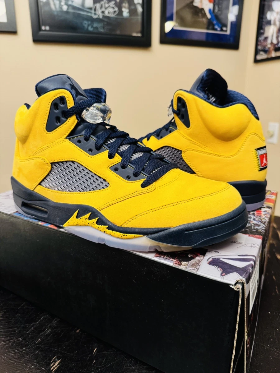 Jordan 5 Retro SP Michigan for Sale | Authenticity Guaranteed | eBay