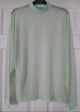 ASOS Mesh Oversized Long Sleeve Top in Mint Green (10/12)