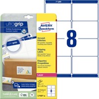 1-20X Avery Zweckform Versand-Etiketten, 99,1 X 67,7 Mm, Hochweiß Bis 26% Rabatt