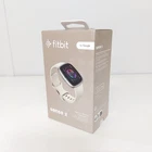Fitbit Sense 2 Health and Fitness Smartwatch GPS cEDA - Platinum / Lunar White