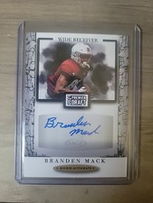 2021 Sage Premier Draft - Autographs Branden Mack #A53 (AU, RC)