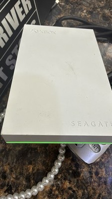 Seagate Gaming Game Drive for Xbox 5TB External HDD Hard Drive White  never used