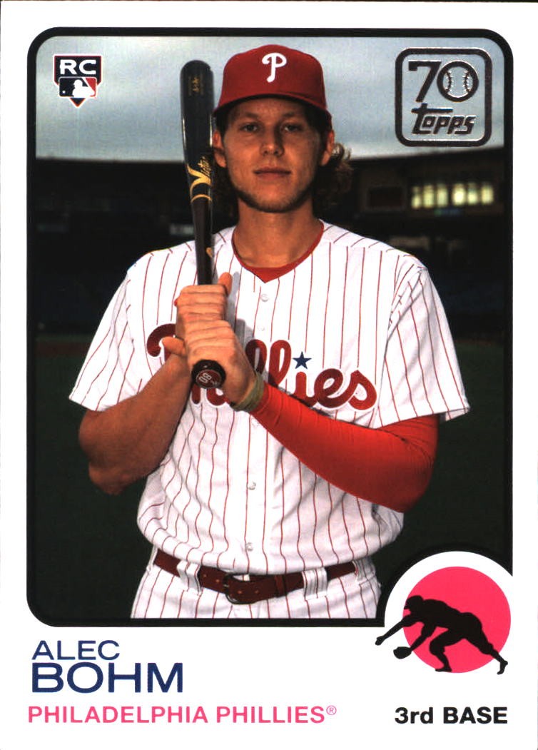 2021 Topps Alec Bohm 70 Years #70YT-23 Philadelphia Phillies