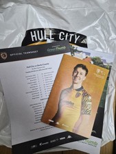 HULL CITY v DERBY COUNTY ~ MINT & UNREAD PROGRAMME & TEAMSHEET~FEB 24th 2026F/P