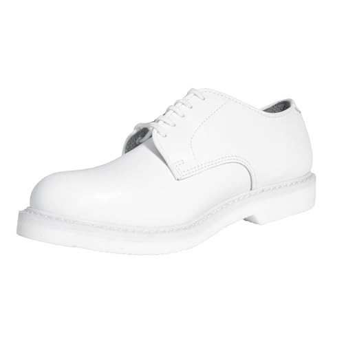 Rothco White Uniform Oxford Leather Shoes 50850 - 12