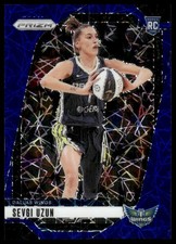 Sevgi Uzun Rookie RC 2024 Panini Prizm WNBA #92 Blue Velocity Dallas Wings