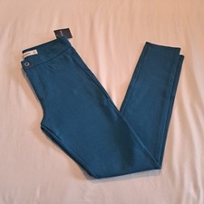 Abercrombie kids girls size 16 ponte pants dark teal NWT