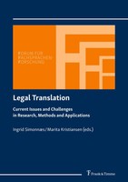 Legal Translation Ingrid SimonnæS (U. A.) Taschenbuch 410 S. Englisch 2019