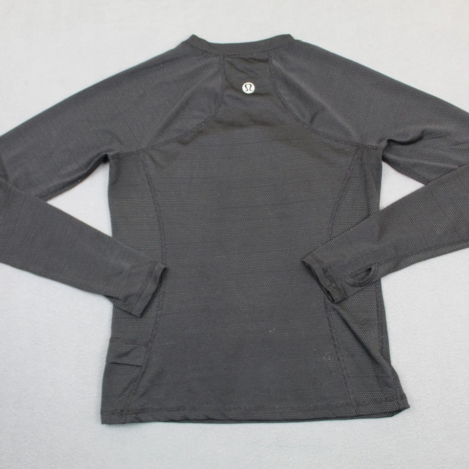 Lululemon Shirt Womens Small Swiftly Tech Long Sleeve Thumbholes Pocket Yoga - Image 3 of 4
