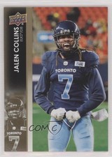 2022 Upper Deck CFL Gold Jalen Collins #176 0hc9