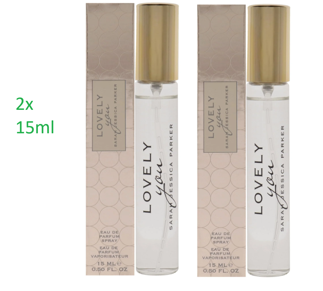 SARAH JESSICA PARKER LOVELY YOU 30ML ( 2x15ml)  EAU DE PARFUM SPRAY