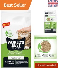 Eco-Friendly 6.8kg Unscented Cat Litter - Whole Corn, Flushable & Odor Control 5.88 per kilo