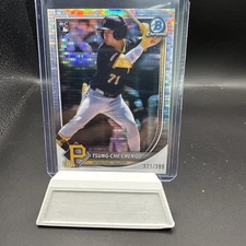 TSUNG-CHE CHENG 2025 BOWMAN CHROME ROOKIES PULSAR REFRACTOR RC /399 Q1940