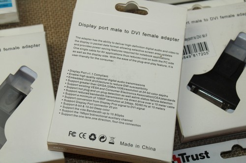 15 x Kabel Adapter DP auf VGA / DP auf DVI / USB-Hub POSTEN #10065rK #0203rK - Photo 6/9