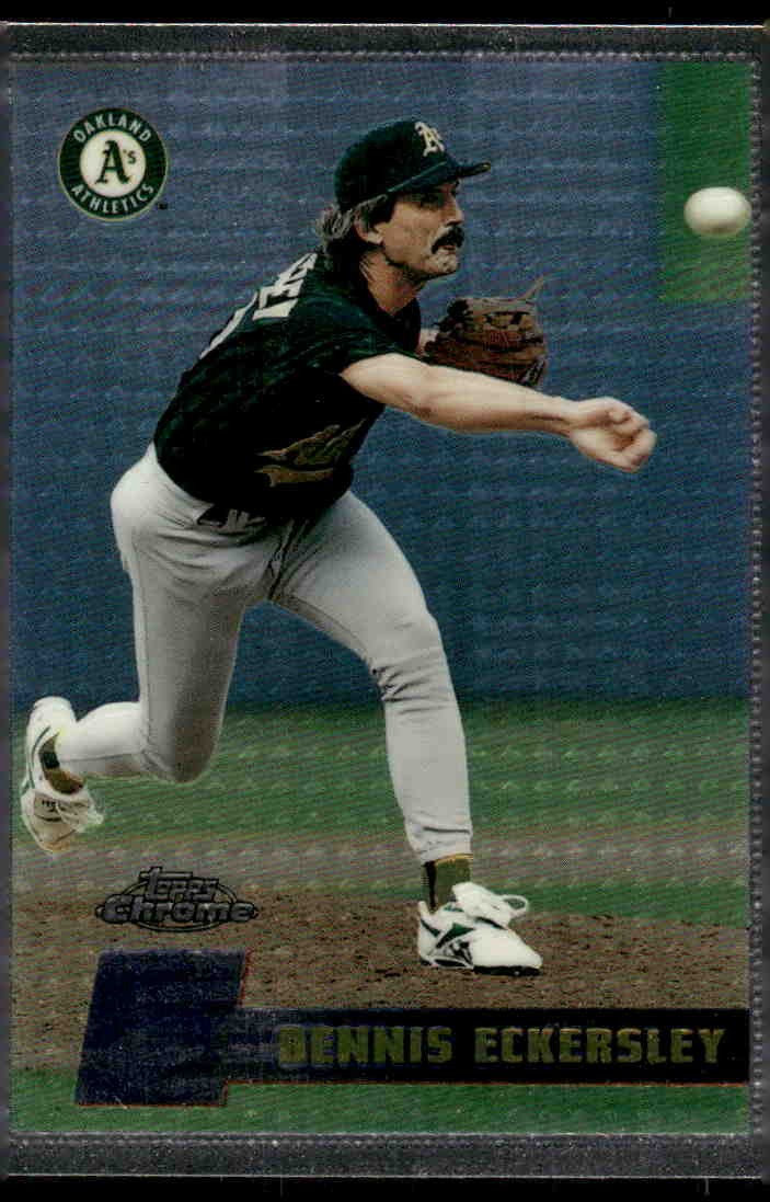 1996 Topps Chrome #150 Dennis Eckersley