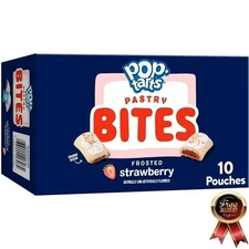 Pop-Tarts Frosted Strawberry Baked Pastry Bites 14.1 oz (10 Count)