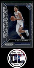 2020-21 Panini Prizm #7 Killian Hayes Emergent Detroit Pistons