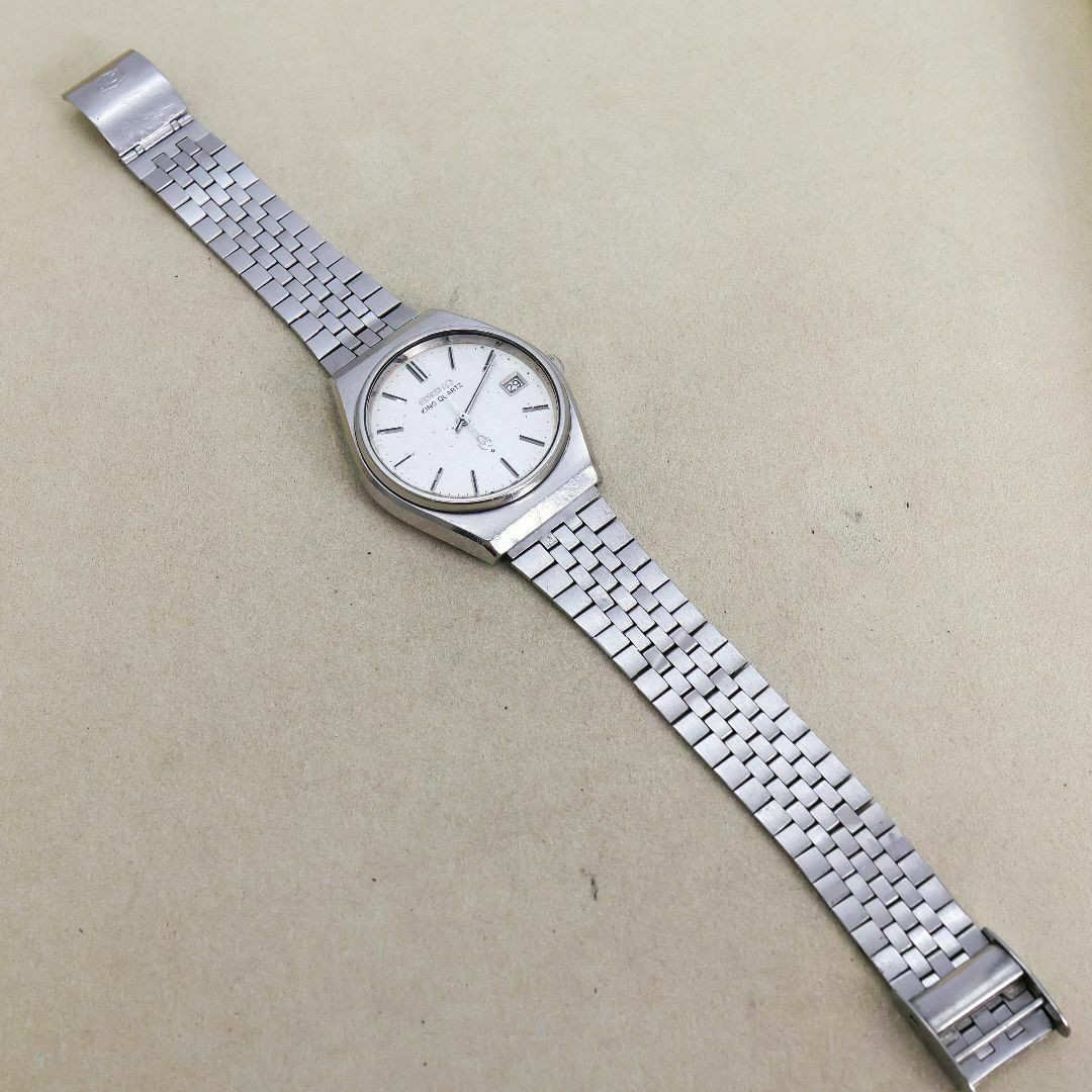 稼働 SEIKO KING QUARTZ 腕時計 デイト アンティーク 1045 Operating Seiko King Quartz Date Watch Antique 1045 | eBay