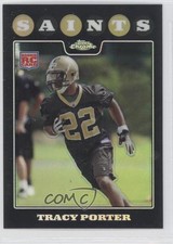 2008 Topps Chrome Refractor Tracy Porter #TC267 0j0