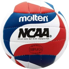 Molten V5M5000-3N Flistatec NCAA Volleyball - Red/White/Blue- PU Microfiber Ball