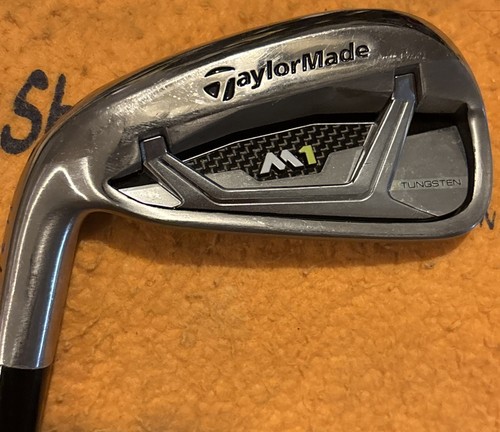TaylorMade M1 Tungsten Single 7 Iron LH Left Handed M2 Reax 65 Flex-R Golf Club - Picture 1 of 11
