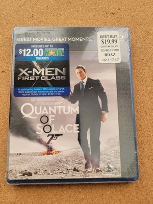 QUANTUM OF SOLACE BLU RAY  NEW SEALED 