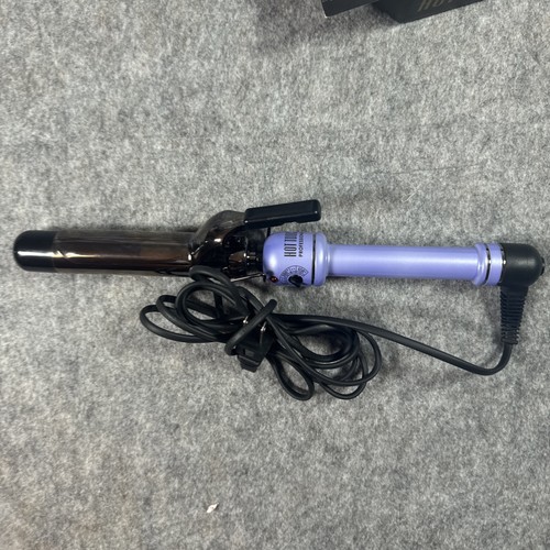 Hot Tools Curling Iron Professional Series 1. 1/4” Black And Violet Titanium - Picture 8 of 10