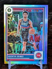 2023-24 Panini Nba Hoops Premium Stock - Quentin Grimes #216 Silver Prizm