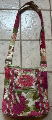 Vera Bradly Multi-Color Floral Over the Shoulder Bag