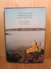 Italian Architecture of the 16th Century, Satkowski, L,Rowe, 2002 Hardcover