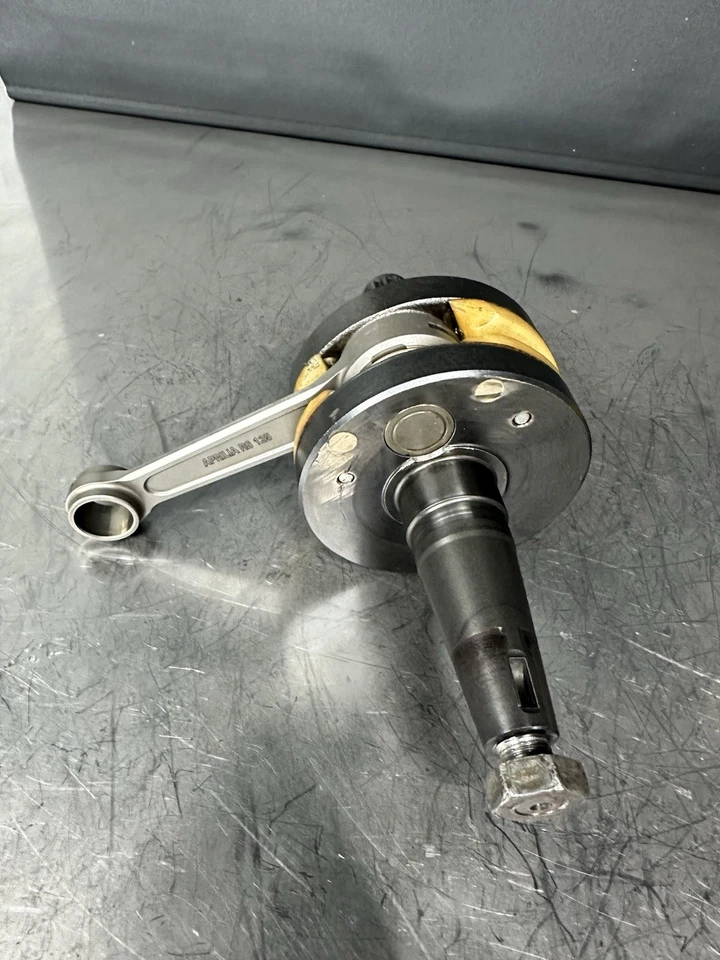 Eje de manivela Aprilia RS 125 modificado con kit de varilla CNC Motortech Foto 2 de 4