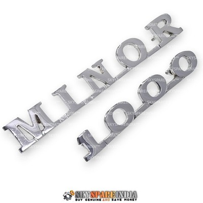 Minor 1000 Boot Trunk Badge kompatibel mit Morris Minor Oldtimer