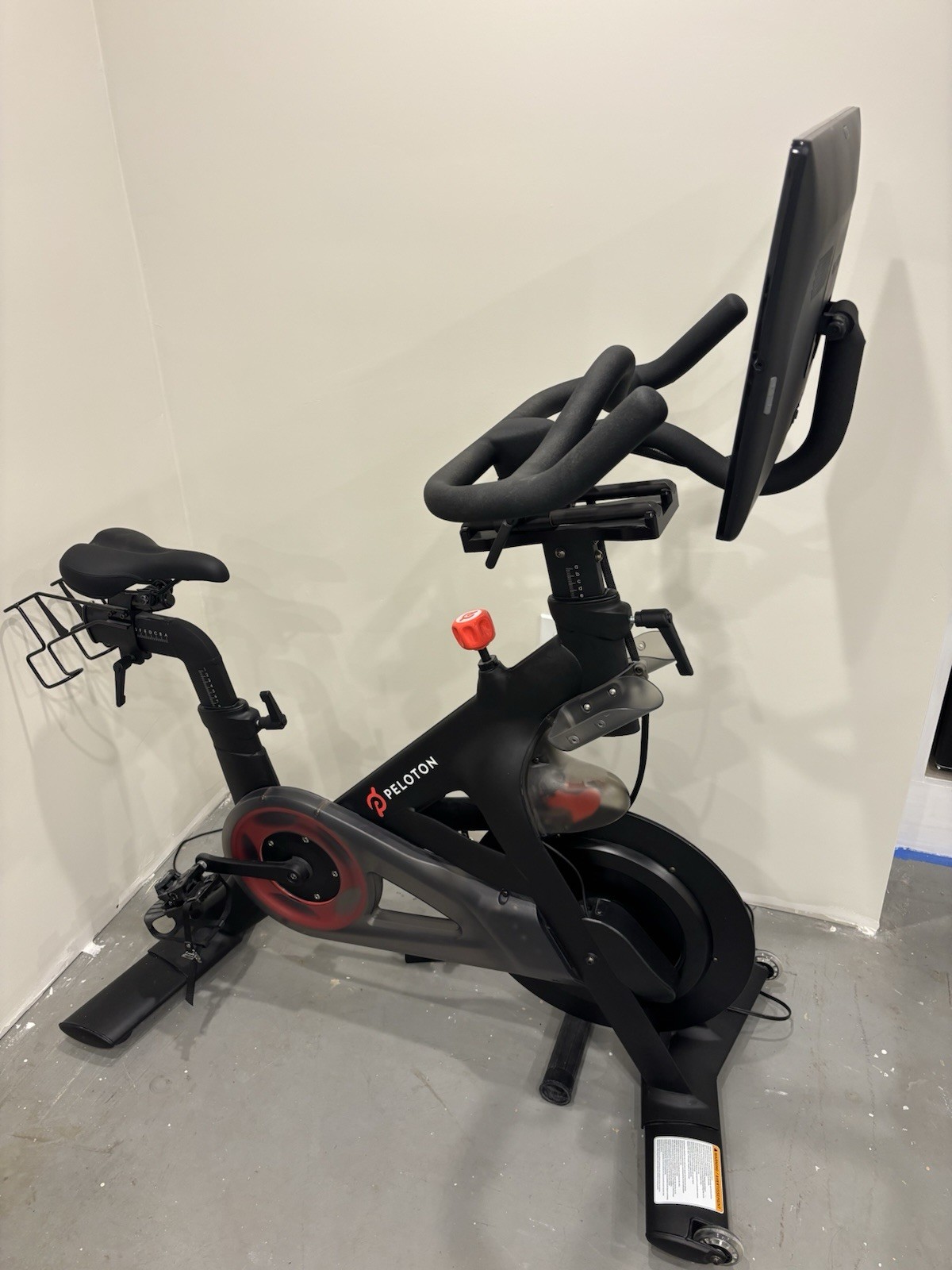 Peloton PL01 Indoor Stationary Exercise Bike - Black