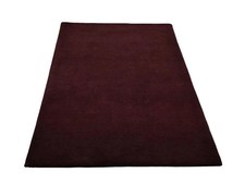 Hand-Tufted Modern Plain Design Wool Rug, Home Decor Luxury Handmade Carpet Rug