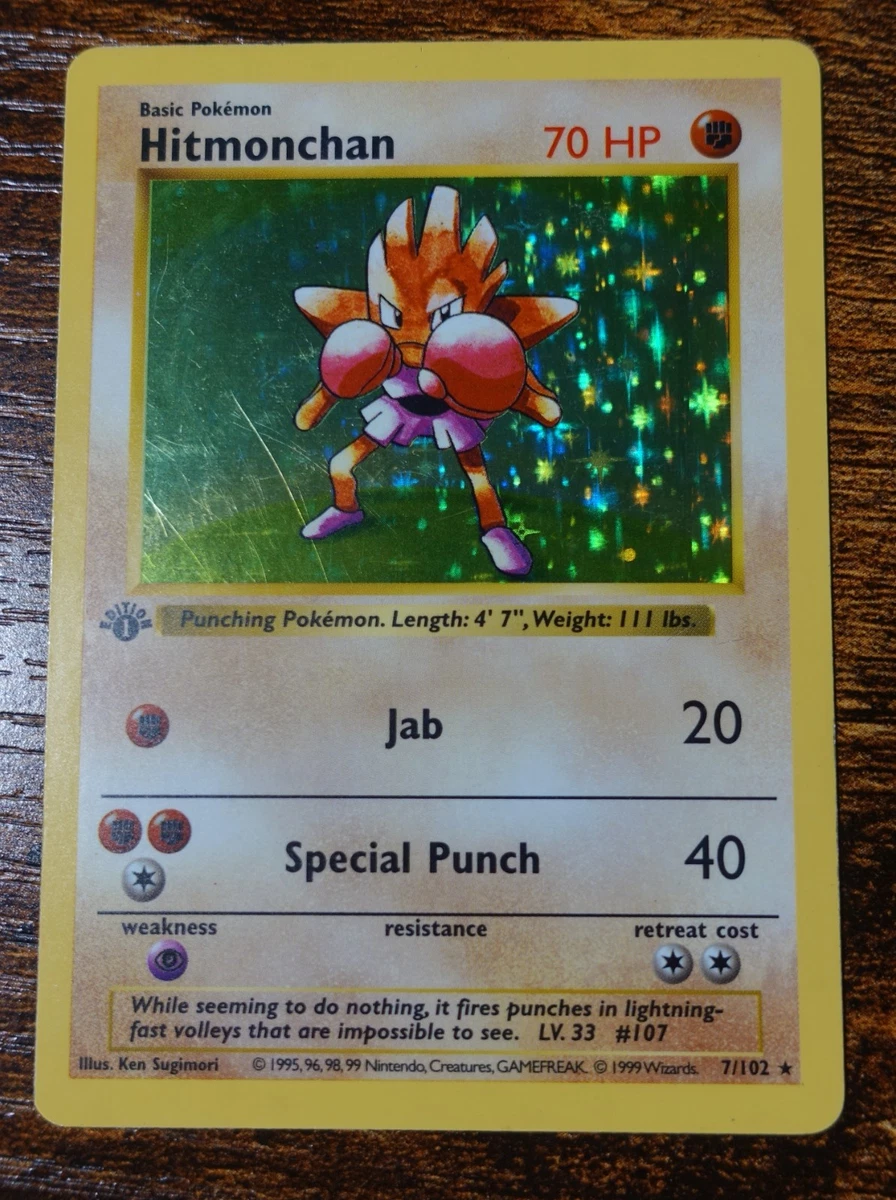 Pokémon TCG Individual Trading Card Games Base Set Shadowless for