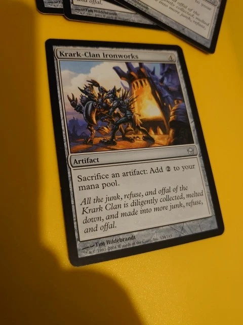 Krark-Clan Ironworks.  Artifact  Fifth Dawn. MTG Card. - Image 4 of 4