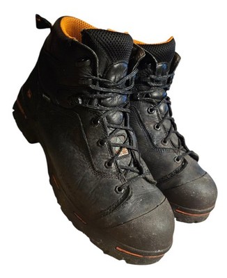 Timberland Pro Endurance Waterproof Steel Toe Work Boots Black Men