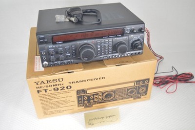 Yaesu FT-920 トランシーバー YAESU FT-920 HF/50MHz 100W All Mode Ham Radio Transceiver Tested W