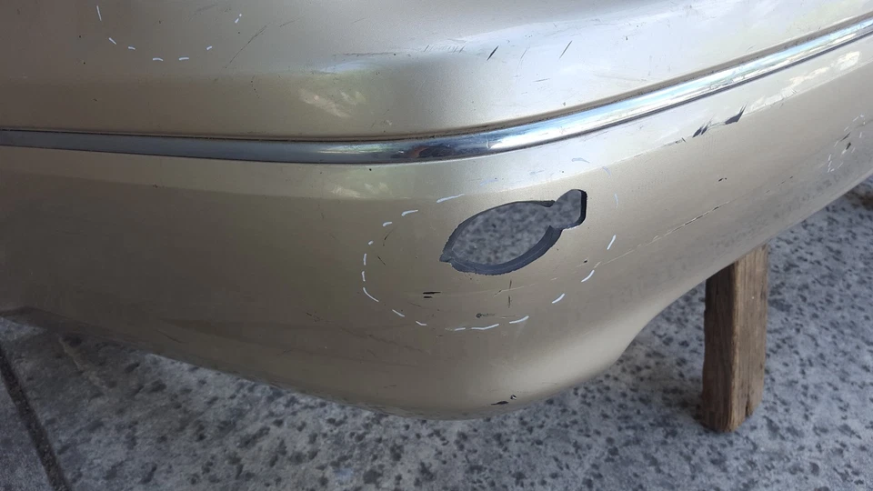 Cubierta de parachoques trasero Lexus LS LS430 2003-2006 OEM 52159-50060 LR15 Foto 4 de 4