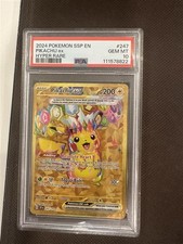Pokemon Pikachu ex Surging Sparks Hyper Rare #247 PSA 10 Gem Mint 247/191 on eBay