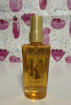 Kerastase Elixir Ultime L'Huile Original Hair Oil Hydrating Serum 1.7oz 50mL New
