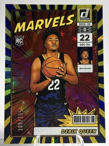 2025 Donruss Optic Derik Queen Stars (RAW)
