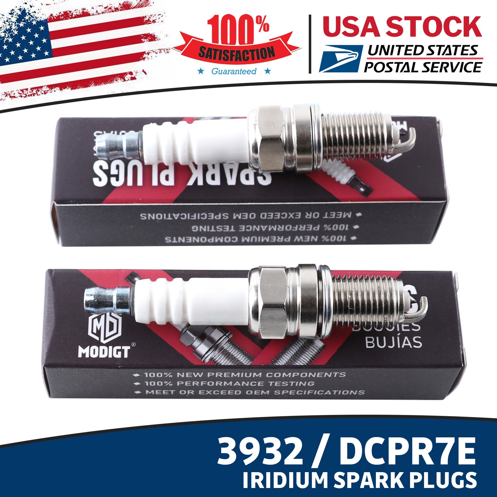 2pcs For NGK 3932 DCPR7E For Harley Davidson Sportster XL 883 1200 spark plugs
