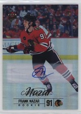 2024-25 Upper Deck Fleer Ultra Rookies Rainbow Foil Frank Nazar #245 Auto 08a0