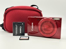  Mint Canon Powershot Elph IXY 190 20MP Red Compact Digital Camera From Japan