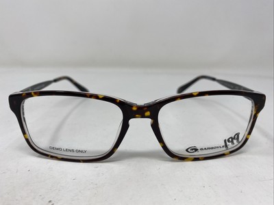 Gargoyles Stewart TOR 54-16-145 Tortoise Plastic Full Rim Eyeglasses Frame Y574