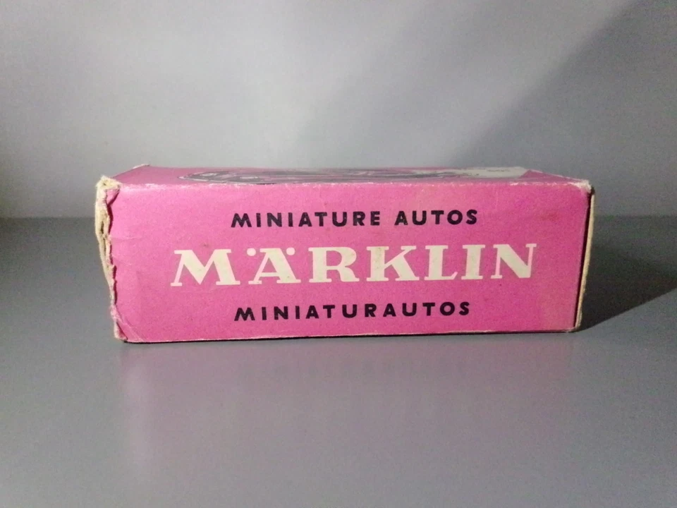 MARKLIN BMW. 501 scala 1/43 made in W.Germany EMPTY BOX - Immagine 2 di 4