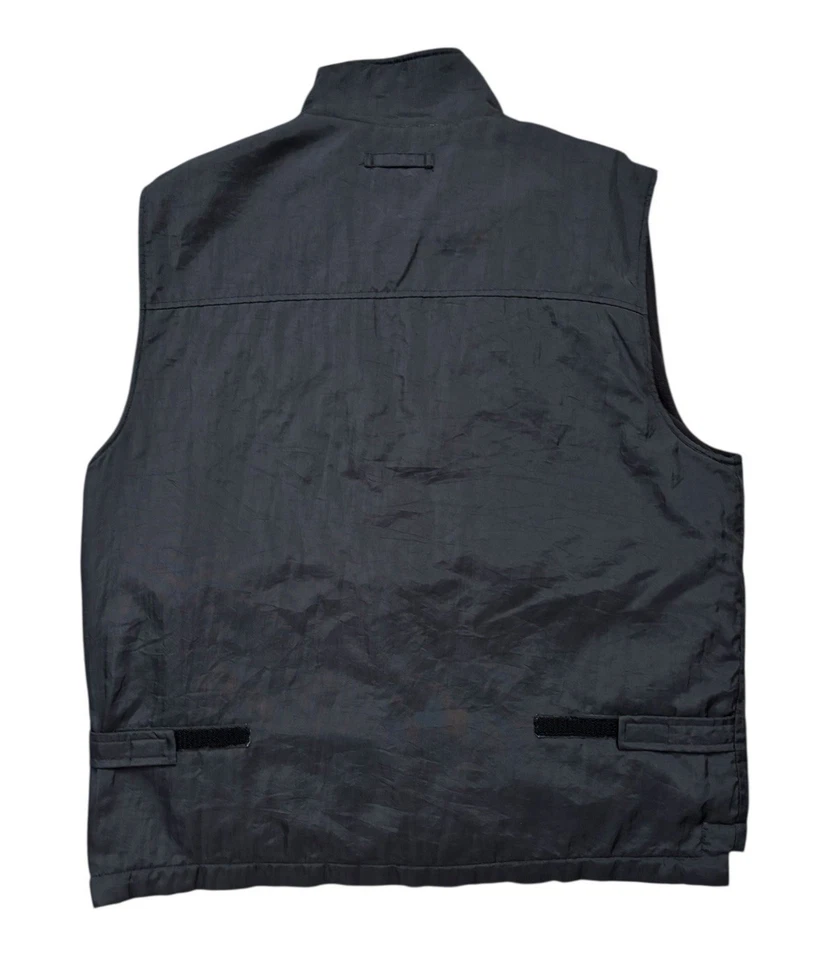 GAP Vest Mens Sz Medium Black Multi-pocket Utility Fishing Vest Camping Outdoors - Image 2 of 4