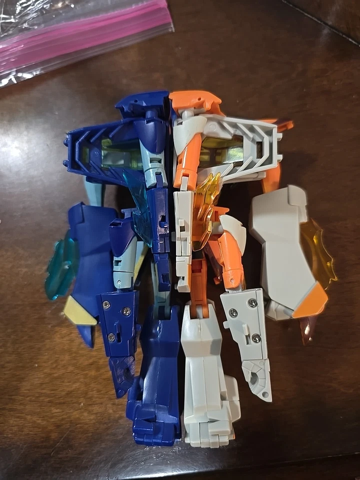 Transformers Animated Safeguard complete Hasbro 2009 Combiner Jetfire Jetstorm - Image 2 of 4